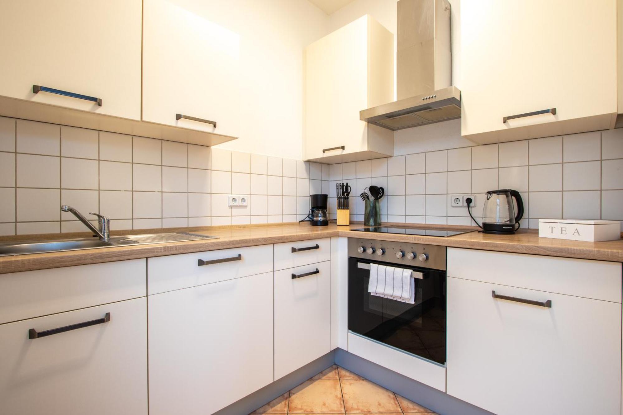 Stadtnatur Apartment Am Kuechwald - Mit Balkon, Streaming-Tv, Badewanne, Arbeitsplatz Chemnitz Exterior foto