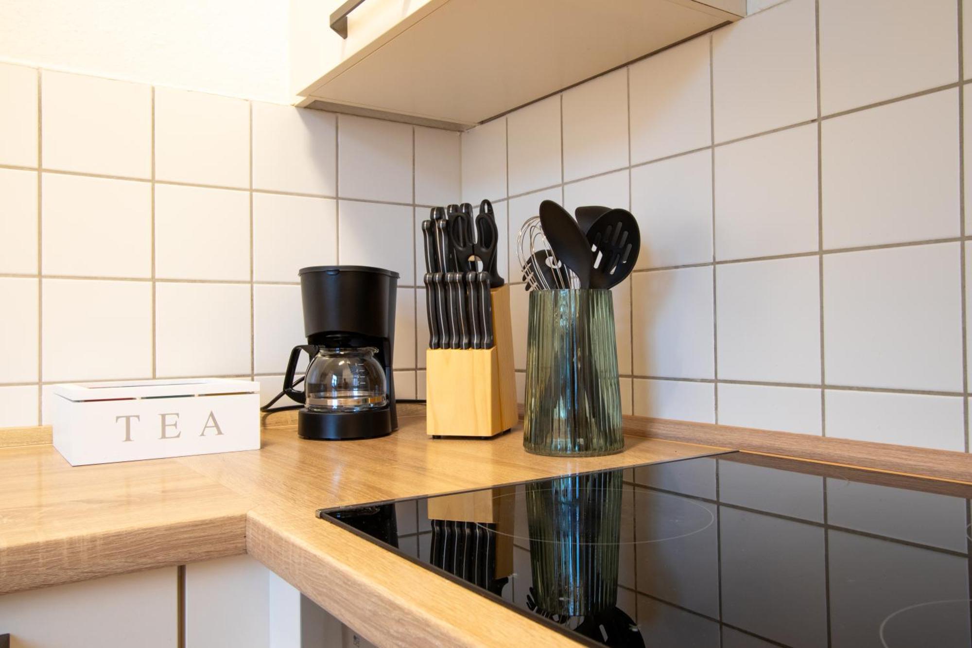 Stadtnatur Apartment Am Kuechwald - Mit Balkon, Streaming-Tv, Badewanne, Arbeitsplatz Chemnitz Exterior foto