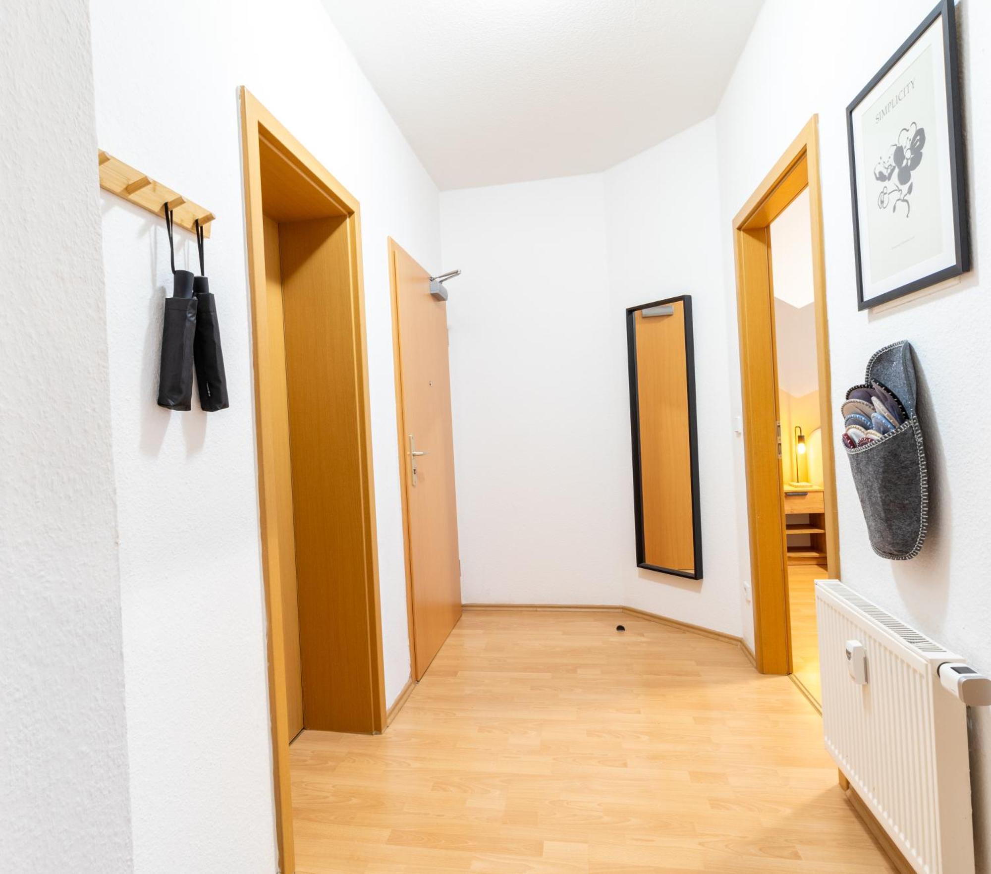Stadtnatur Apartment Am Kuechwald - Mit Balkon, Streaming-Tv, Badewanne, Arbeitsplatz Chemnitz Exterior foto