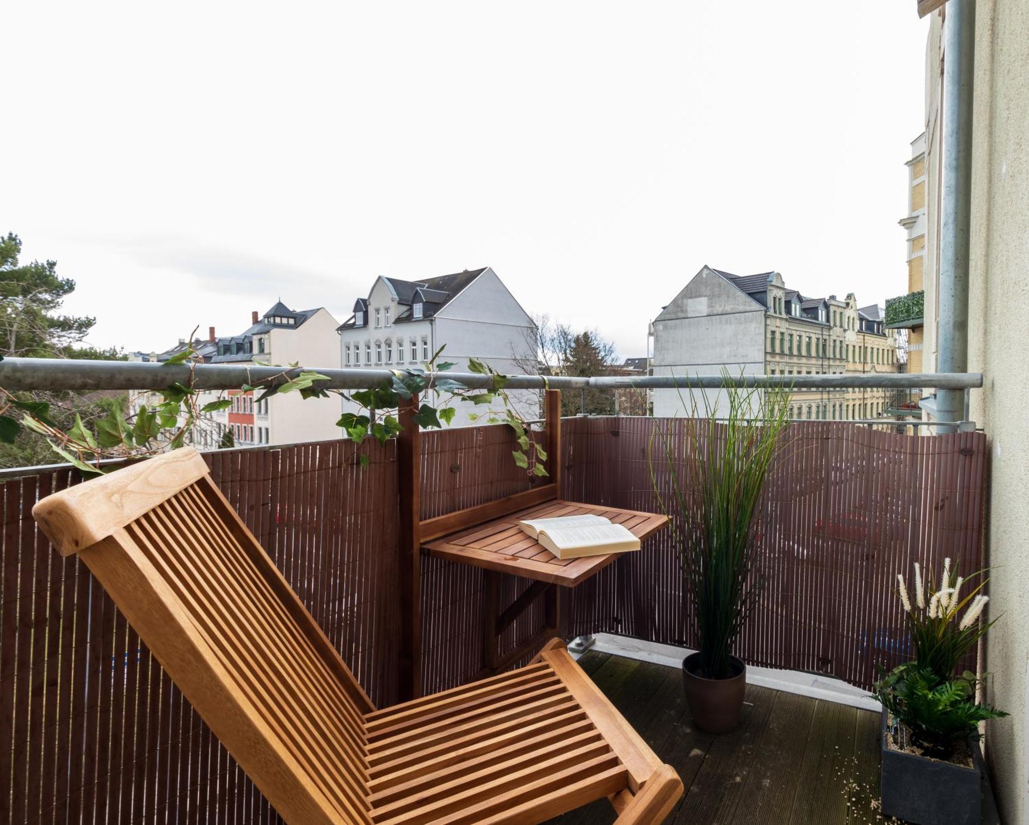 Stadtnatur Apartment Am Kuechwald - Mit Balkon, Streaming-Tv, Badewanne, Arbeitsplatz Chemnitz Exterior foto